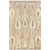 4' X 6' Gray And Beige Wool Abstract Hand Tufted Area Rug