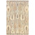 4' X 6' Gray And Beige Wool Abstract Hand Tufted Area Rug