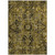 10' X 14' Coffee and Gray Oriental Washable Non Skid Indoor Outdoor Area Rug