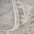 7' X 10' Ivory Taupe and Blue Abstract Power Loom Worn Faded Area Rug With Fringe