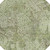 8' Artichoke Green And Fern Green Round Floral Washable Indoor Outdoor Area Rug