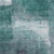 8' X 10' Teal Blue Aqua And Ivory Abstract Washable Indoor Outdoor Area Rug