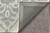 5' X 8' Ivory And Gray Floral Hand Tufted Area Rug