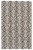8' X 11' Black Taupe And Gray Wool Geometric Tufted Handmade Stain Resistant Area Rug