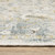 10' Ivory And Blue Oriental Hand Tufted Runner Rug