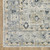 10' Gray And Blue Oriental Hand Tufted Runner Rug