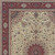 5' X 8' Ivory And Red Oriental Area Rug