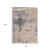 Taupe Abstract Area Rug