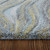 8' X 10' Blue Green And Gray Abstract Hand Tufted Area Rug