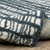 7' X 10' Teal And Ivory Striped Distressed Area Rug