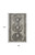 8' X 10' Gray and Ivory Abstract Power Loom Worn Faded Area Rug