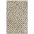 5' X 8' Brown And Ivory Wool Floral Hand Tufted Area Rug