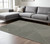 10' X 13' Gray And Ivory Geometric Area Rug