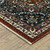 5' X 8' Red Medallion Area Rug With Fringe