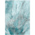 10' X 14' Gray and Ivory Abstract Washable Non Skid Indoor Outdoor Area Rug