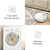 Medallion Washable Area Rug