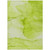 10' X 14' Green Abstract Washable Non Skid Indoor Outdoor Area Rug