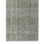 5' X 8' Gray And Beige Wool Plaid Hand Woven Area Rug