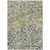 8' X 10' Olive Green And Gray Abstract Washable Indoor Outdoor Area Rug