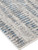4' X 6' Blue and Ivory Abstract Non Skid Area Rug