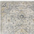 6' X 9' Gray And Gold Medallion Hand Tufted Area Rug