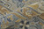 6' X 9' Gray and Brown Wool Oriental Hand Knotted Area Rug With Fringe