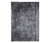 8' X 11' Black and Gray Chevron Non Skid Area Rug