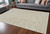 7' X 10' Beige and Brown Abstract Distressed Area Rug