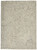 5' X 8' Ivory and Blue Wool Geometric Area Rug