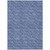 10' X 14' Navy Blue Geometric Washable Non Skid Indoor Outdoor Area Rug