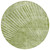 8' Round Sage Round Abstract Washable Non Skid Indoor Outdoor Area Rug