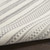 8' Runner Gray and Ivory Striped Power Loom Distressed Runner Rug