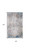 8' X 11' Ivory Gray and Blue Abstract Power Loom Area Rug With Fringe
