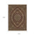 10' X 13' Red And Gold Medallion Area Rug With Fringe