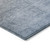 10' X 14' Blue and Green Ombre Washable Non Skid Indoor Outdoor Area Rug