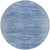 8' Denim Blue And Sky Blue Round Abstract Washable Indoor Outdoor Area Rug