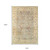 6' X 9' Gray And Beige Wool Oriental Hand Knotted Area Rug
