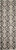 8' Black and Taupe Geometric Hand Tufted Runner Rug