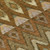 8' Brown Beige And Artichoke Green Round Southwestern Washable Indoor Outdoor Area Rug