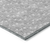 10' X 14' Gray Geometric Washable Non Skid Indoor Outdoor Area Rug
