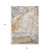 10' X 14' Beige Abstract Washable Non Skid Indoor Outdoor Area Rug