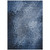 8' X 10' Blue Washable Non Skid Indoor Outdoor Area Rug