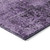 9' X 12' Purple Abstract Washable Non Skid Indoor Outdoor Area Rug