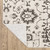 8' X 11' Ivory And Gray Oriental Area Rug