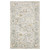 9' X 12' Ivory And Blue Oriental Hand Tufted Area Rug