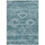 8' X 10' Teal Blue And Aqua Southwestern Washable Indoor Outdoor Area Rug