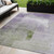 5' X 8' Purple Lavender And Green Abstract Washable Indoor Outdoor Area Rug