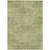 8' X 10' Artichoke Green And Fern Green Geometric Washable Indoor Outdoor Area Rug