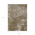 9' X 12' Chocolate Abstract Washable Non Skid Indoor Outdoor Area Rug