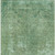 9' X 12' Sage And Mint Green Abstract Washable Indoor Outdoor Area Rug